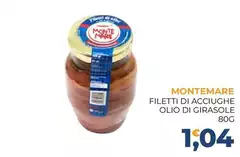 Monte Mare - Filetti Di Acciughe Olio Di Girasole