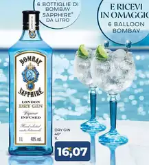 Bombay Saphire - Dry Gin