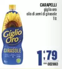 Carapelli - Giglio Oro Olio Di Semi Di Girasole