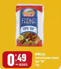 Divella - Farina Di Grano Tenero Tipo "00"