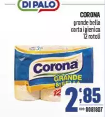 Corona - Grande Bella Carta Igienica