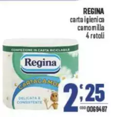 Regina - Carta Igienica Camomilla