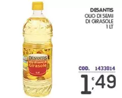 Desantis - Olio Di Semi Di Girasole