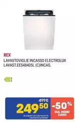 Electrolux - Lavastoviglie Da Incasso LAVAST.EES48405L (C)Incas