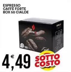 Espresso - Caffè Forte Box 50 Cialde