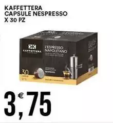 Kaffettera - Capsule Nespresso