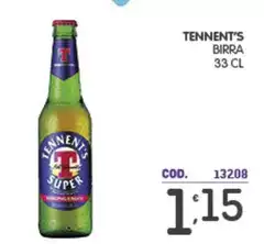 Tennent's - Birra