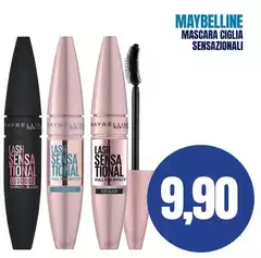 Maybelline - Mascara Ciglia Sensazionali