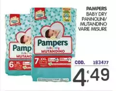 Pampers - Baby Dry Pannolini/Mutandino