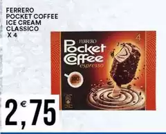 Ferrero - Pocket Coffee Ice Cream Classico