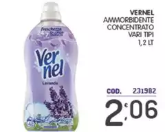 Vernel - Ammorbidente Concentrato