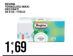 Regina - Tovaglioli Maxi Decorati