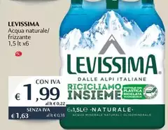 Levissima - Acqua Naturale
