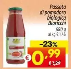 Bio Ricchi - Passata Di Pomodoro Biologica