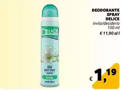 Delice - Deodorante Spray