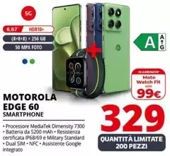 Motorola - Edge 60 Smartphone