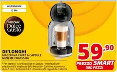 De Longhi - EDG155.BG Automatica/Manuale Macchina Per Caffè A Capsule 0,8 L