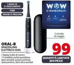 Oral B - Spazzolino Elettrico IO5S