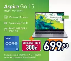 Acer - Aspire Go 15 (AG15-71P-73W1)