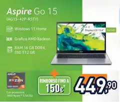 Acer - Aspire Go 15 (AG15-42P-R5TY)