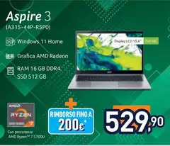 Acer - Aspire 3 (A315-44P-R5PO)