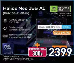 Acer - Helios Neo 16S AI (PHN16S-71-91AK) 