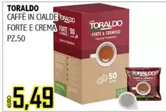 Toraldo - Caffè In Cialde Forte E Crema