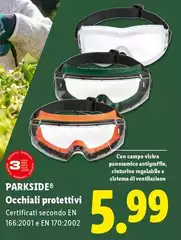 Parkside - Occhiali Protettivi