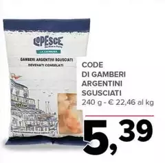 Code Di Gamberi Argentini Sgusciati