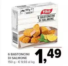 Tiko - 6 Bastoncini Di Salmone