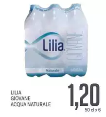 Lilia - Giovane Acqua Naturale
