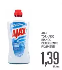 Ajax - Tornado Bianco Detergente Pavimenti