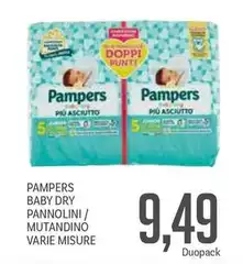 Pampers - Baby Dry Pannolini/Mutandino
