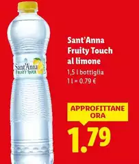 Sant'Anna - Fruity Touch Al Limone
