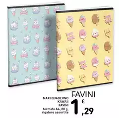 Favini - Maxi Quaderno Kawaii