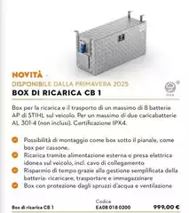 Stihl - Box Di Ricarica CB 1