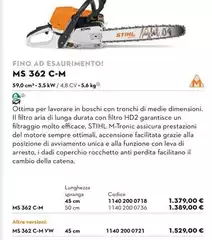 Stihl - Ms 362 C-m
