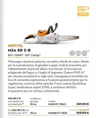 Stihl - Novita Msa 80 C-b