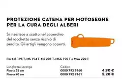 Protezione Catena Per Motoseghe Per La Cura Degli Alberi