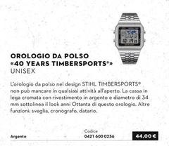 Orologio Da Polso 40 Years Timbersports