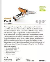 Stihl - GTA 40 Stihl - GTA 40