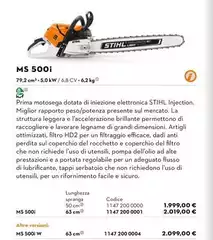 Stihl - Ms 500i
