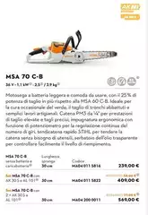 Stihl - Msa 70 C-b Stihl - Msa 70 C-b