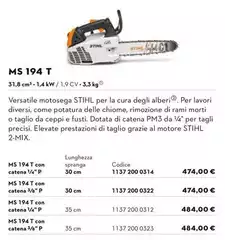 Stihl - Ms 194 T