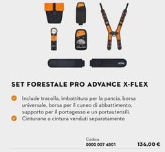 Set Forestale Pro Advance X-Flex
