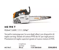 Stihl - Ms 194 T