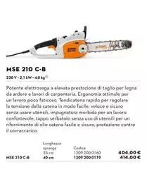 Stihl - MSE 210 C-B Stihl - MSE 210 C-B