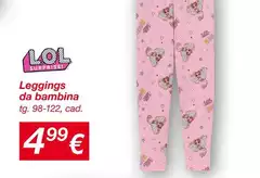 Leggings Da Bambina