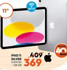 Apple - Ipad 11 Silver