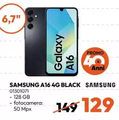 Samsung - A16 4G Black 